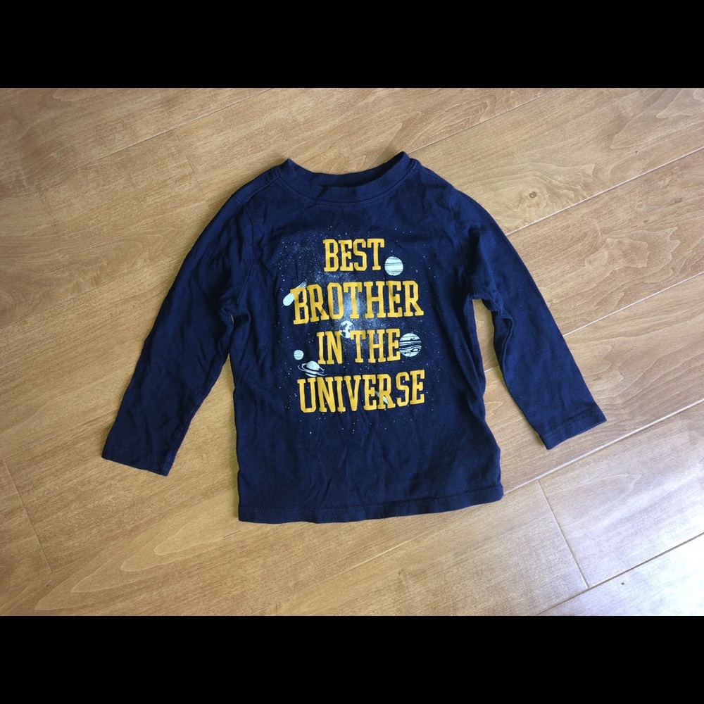 🐥Old Navy | Boys 2T brother long sleeve shirt